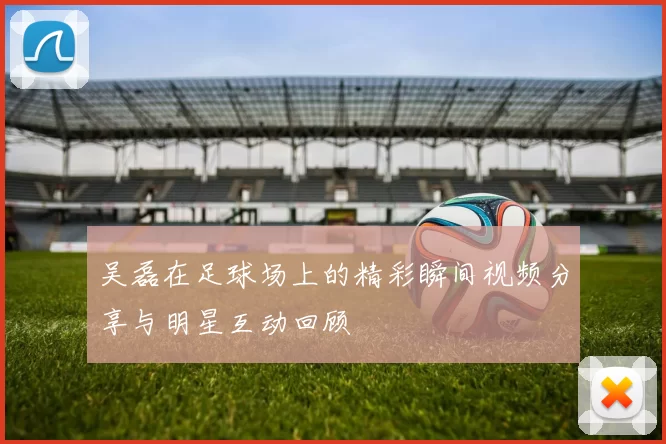 吴磊在足球场上的精彩瞬间视频分享与明星互动回顾